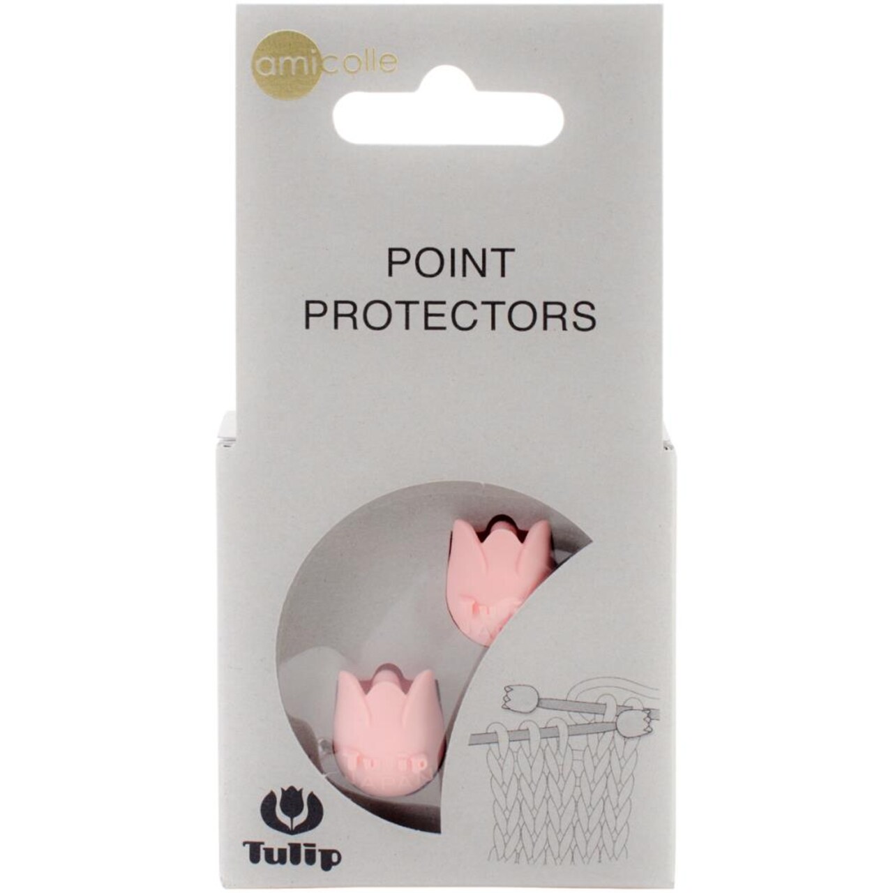 Small Point Protectors - Pink Tulips - US Size 0-7 - by Tulip